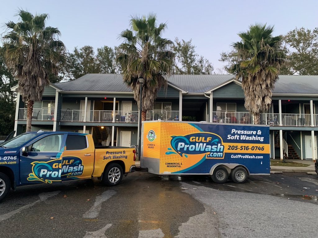 Gulf Pro Wash cleaning apartments in Foley