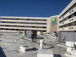 Pressure Washing a hotel in Mobile